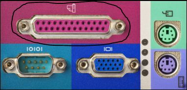 parallel ports and serial ports difference
