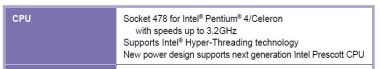CPU information CPU information