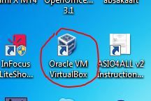 Virtualbox Manager shortcut
