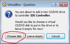 VirtualBox Add DVD VirtualBox Add DVD